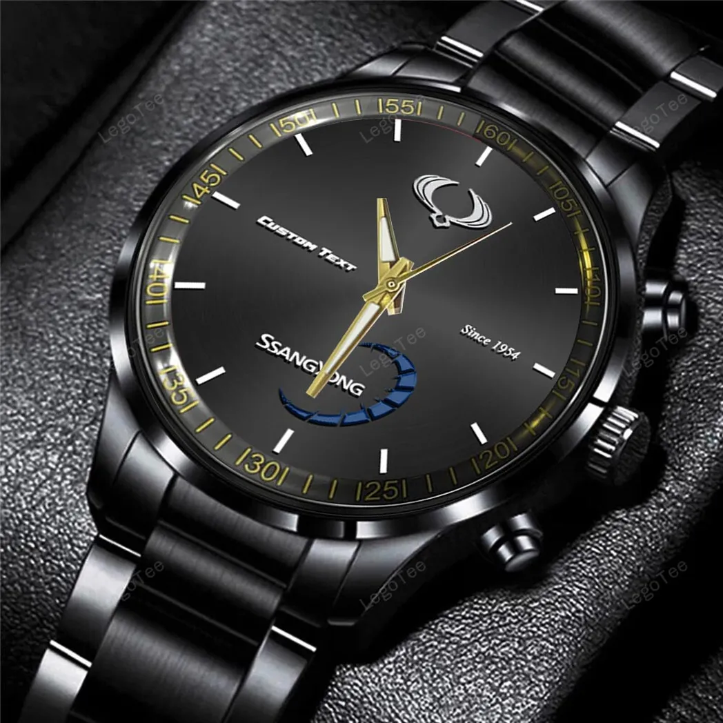 ssangyong motor uhren edelstahl uhr fr ssangyong motor fans geschenk fr papa car32803270250574