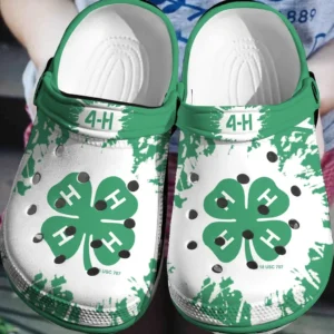 st patricks day 4h shamrock leaf irish crocband crocs cl6jq
