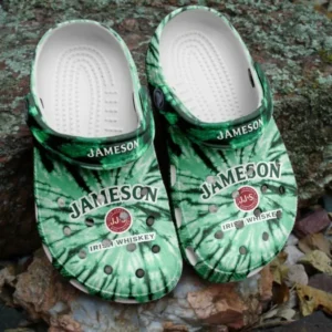 st patricks day jameson irish whiskey tie dye crocband crocs fxvf6