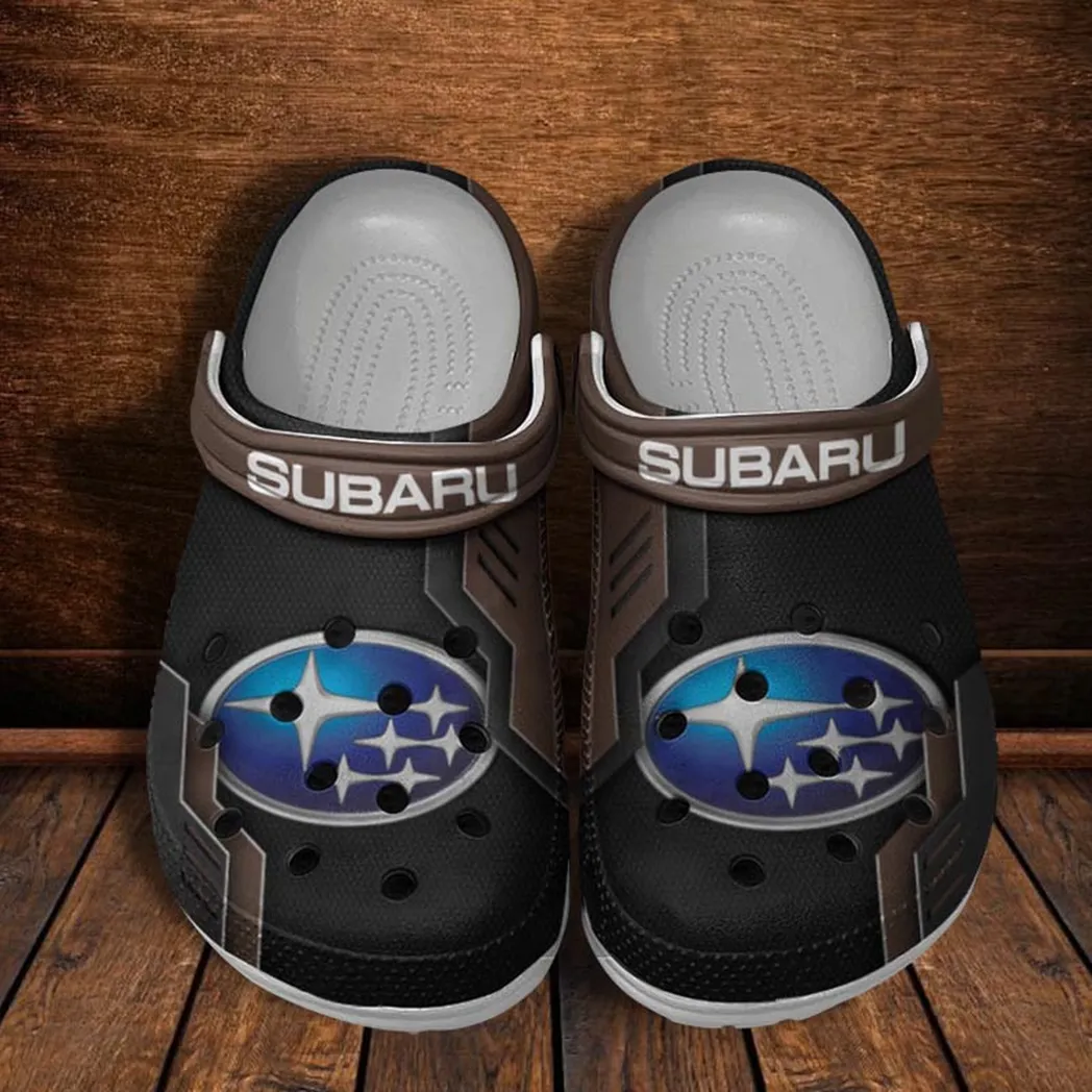 subaru crocs clogs mnner frauen geschenk fr subaru fan car185031525277 braun bliqt