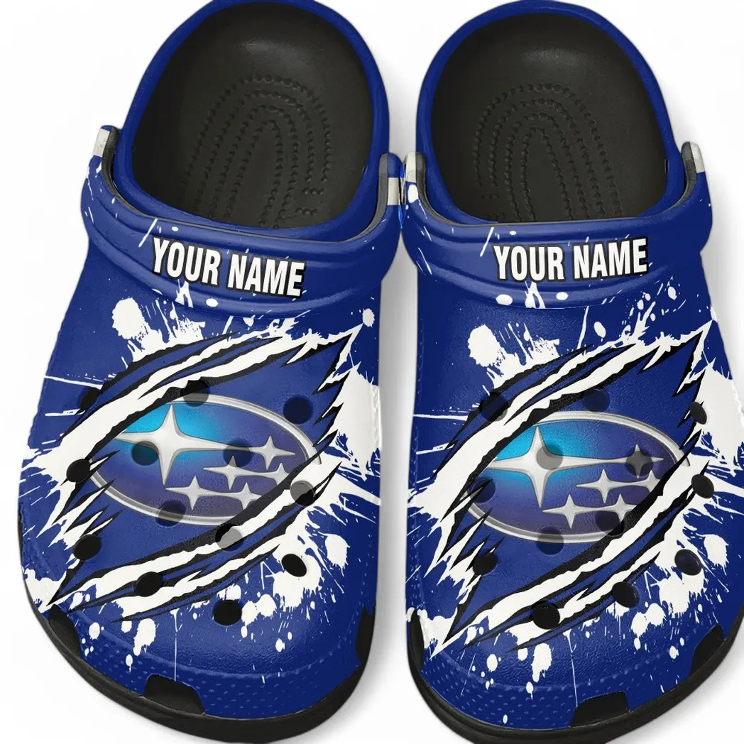 subaru crocs gift for subaru lovers gift for him husband boyfriend car5602192574 black 1ew2j