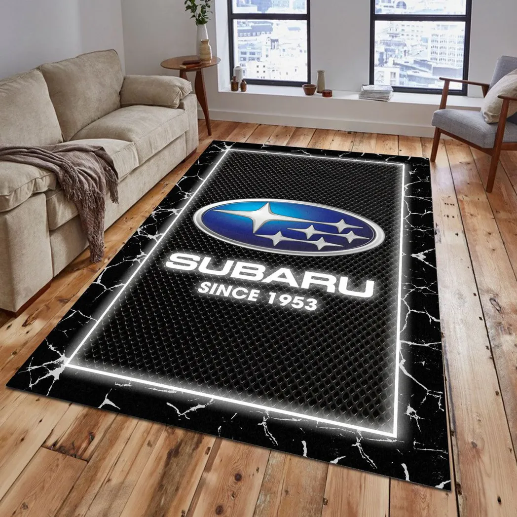 subaru rug gift for subaru lovers gift for him husband boyfriend car5202192576 grey