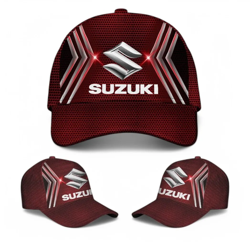 suzuki kappe basecap mit allover druck fr suzuki fans car7202212584 5d6oz