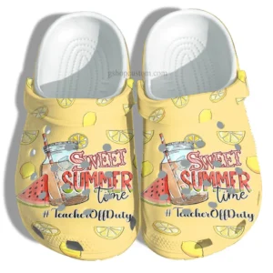 teacher off duty summer croc s9oaq