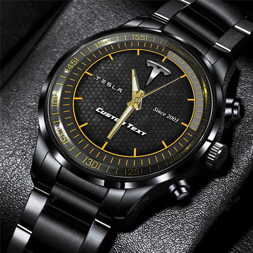 tesla uhren edelstahl uhr fr tesla fans geschenk fr papa car32803270250456 qka8l