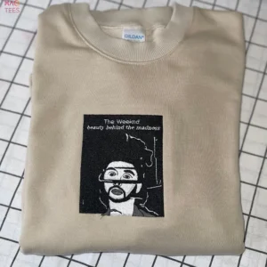 the weeknd music besticken sweatshirt im modischen stil m1rhr
