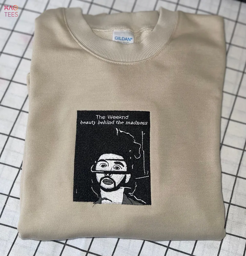 the weeknd music besticken sweatshirt im modischen stil m1rhr