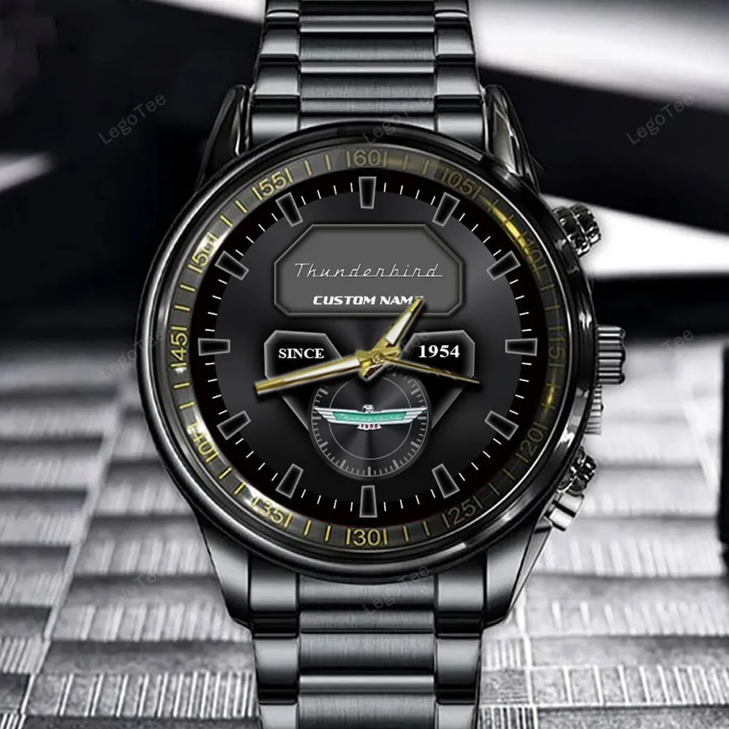 thunderbird uhren edelstahl uhr fr thunderbird fans geschenk fr papa car32803270250310 ys9kt
