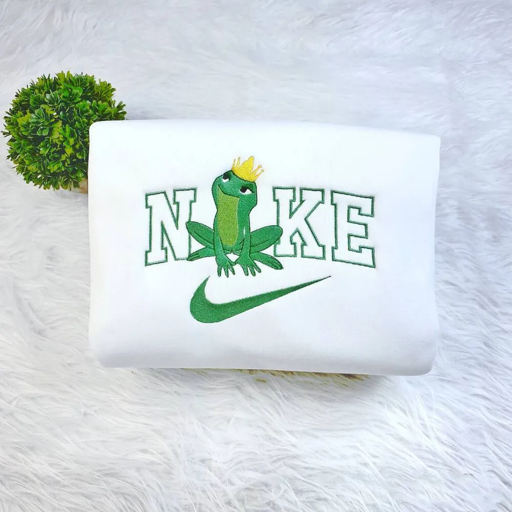 tiana prinzessin und der froschknig ses paar x nike besticken hemd besticken sweatshirt modestil fr paare o9gcy