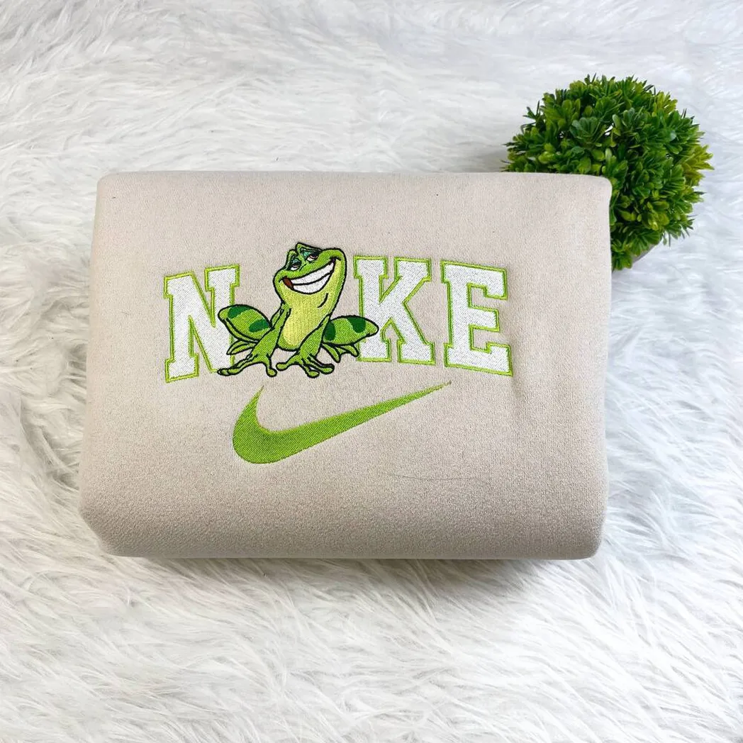 tiana prinzessin und der froschknig ses paar x nike besticken hemd besticken sweatshirt modestil fr paare roll3