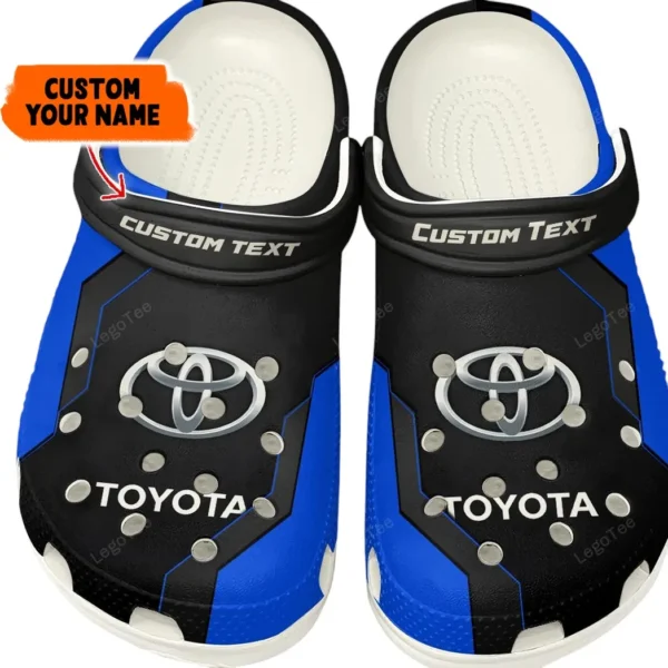 toyota crocs gift for toyota lovers gift for him husband boyfriend blue car140021225559 1 kzqiy