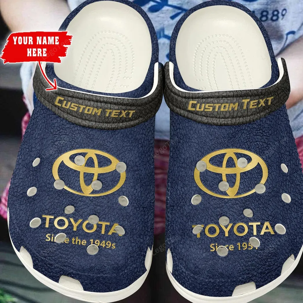 toyota crocs gift for toyota lovers gift for him husband boyfriend blue car141021225675 1 j7ucb