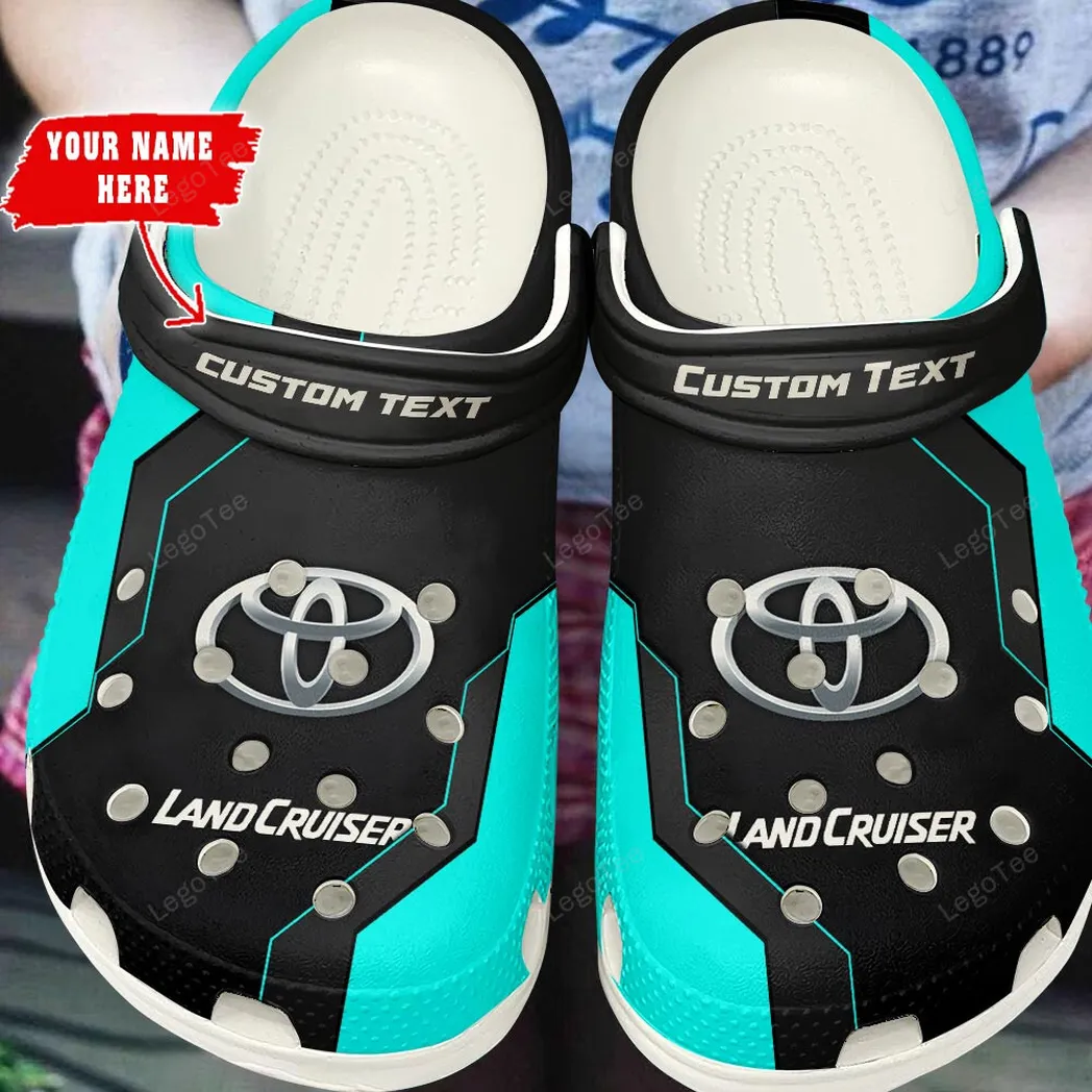 toyota land cruiser crocs gift for toyota land cruiser lovers gift for him husband boyfriend cyan car140021225557 3 hecyj