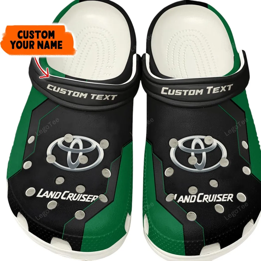 toyota land cruiser crocs gift for toyota land cruiser lovers gift for him husband boyfriend green car140021225557 5 elon4