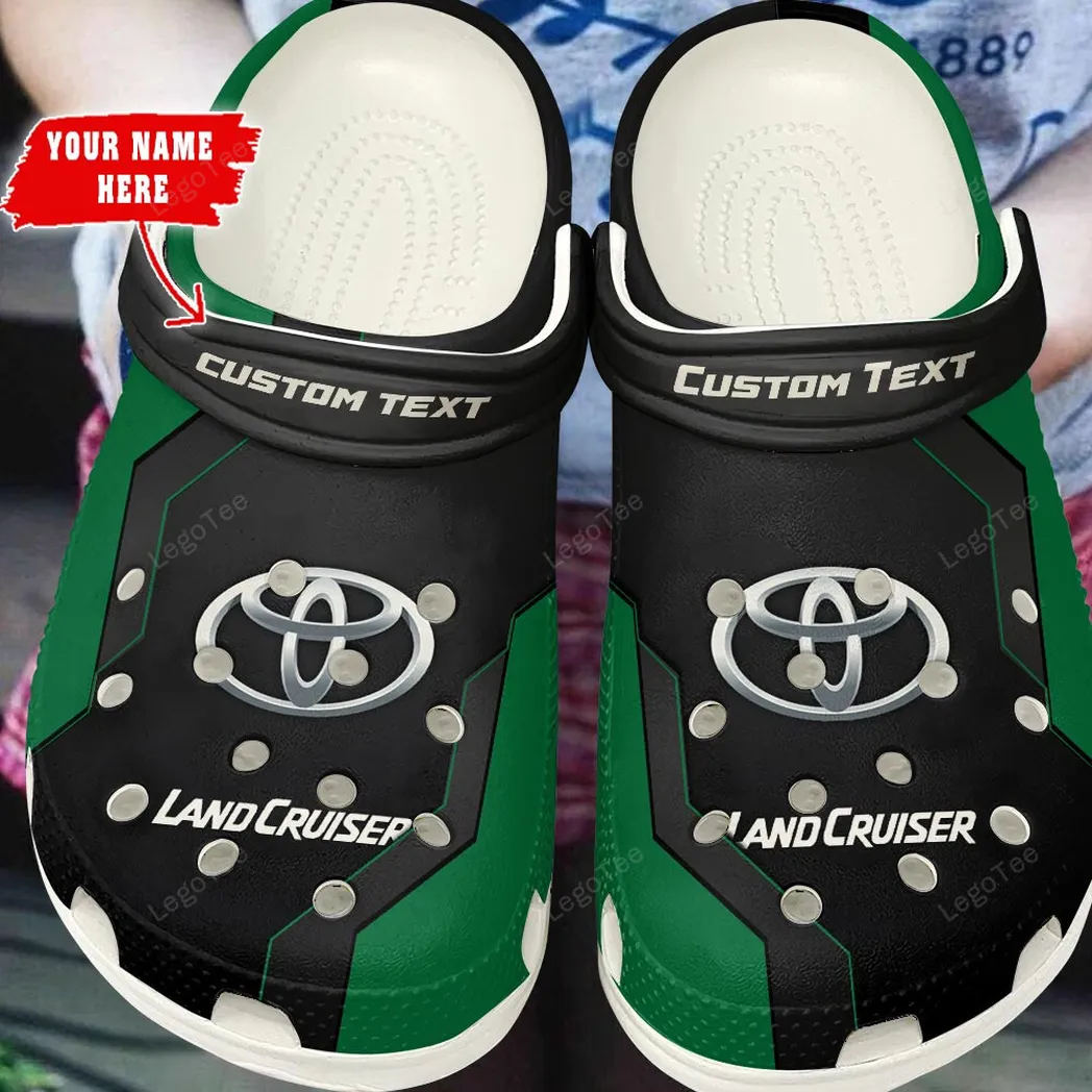 toyota land cruiser crocs gift for toyota land cruiser lovers gift for him husband boyfriend green car140021225557 5 vtiqh
