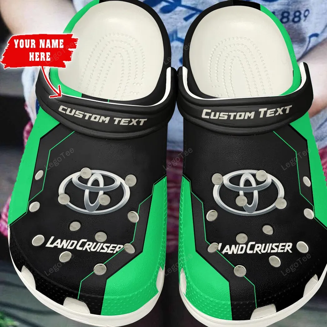 toyota land cruiser crocs gift for toyota land cruiser lovers gift for him husband boyfriend kelly green car140021225557 6 pk8ps