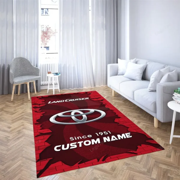 toyota land cruiser rug gift for toyota land cruiser lovers gift for him husband boyfriend car133021225662 s1a5u