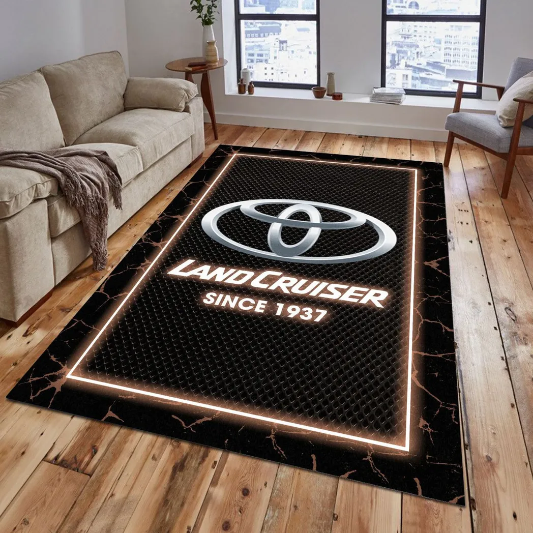 toyota land cruiser rug gift for toyota land cruiser lovers gift for him husband boyfriend car5202192579 brown s7cdd