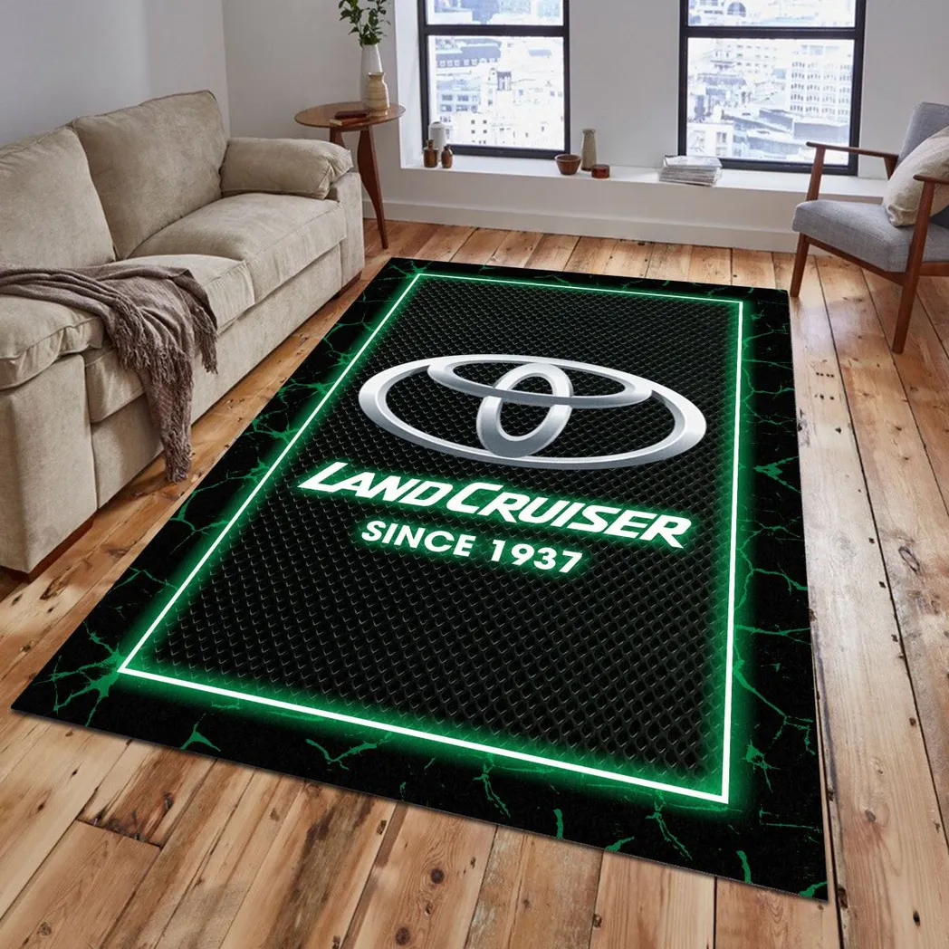 toyota land cruiser rug gift for toyota land cruiser lovers gift for him husband boyfriend car5202192579 green ffoag