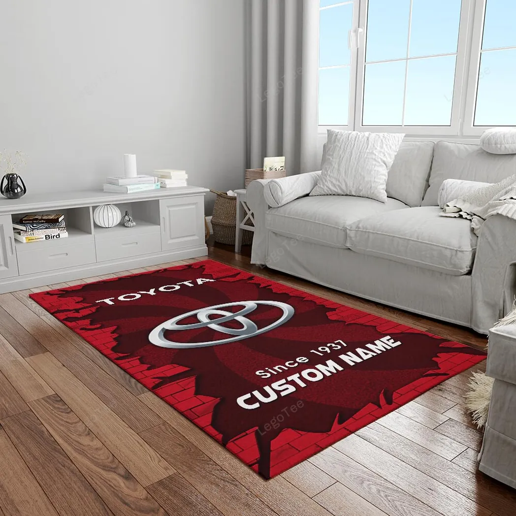 toyota rug gift for toyota lovers gift for him husband boyfriend car133021225646 g9nji