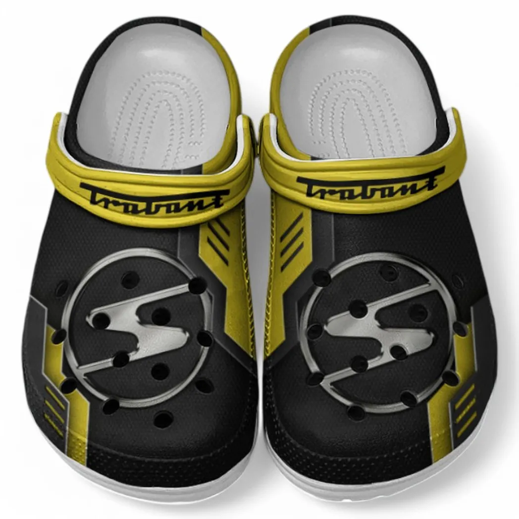 Trabant Crocs Clogs Männer Frauen, Geschenk für Trabant Fan CAR185031525268 - Gelb
