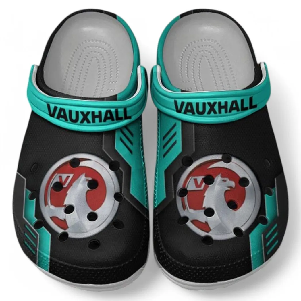 Vauxhall Crocs Clogs Männer Frauen, Geschenk für Vauxhall Fan CAR185031525270 - Cyan
