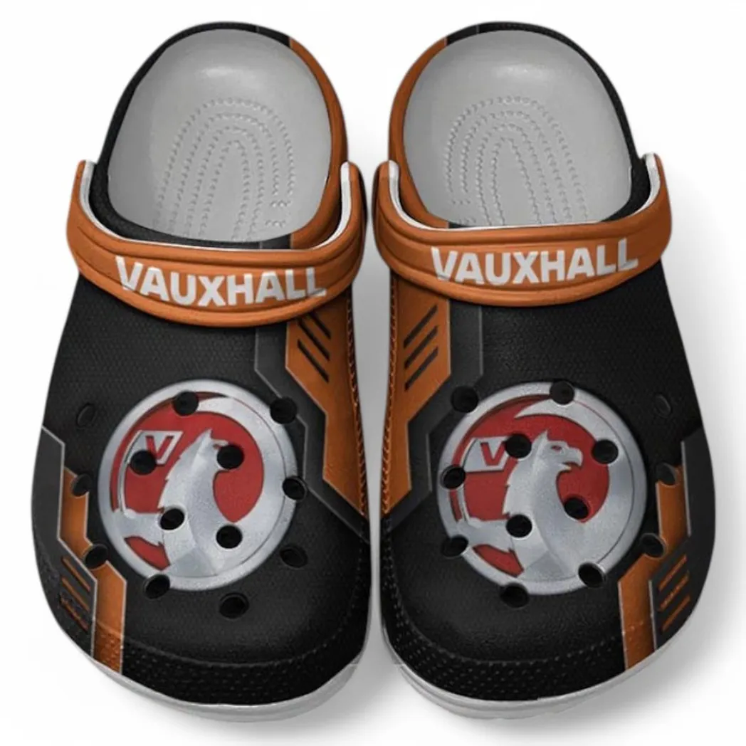 Vauxhall Crocs Clogs Männer Frauen, Geschenk für Vauxhall Fan CAR185031525270 - Orange
