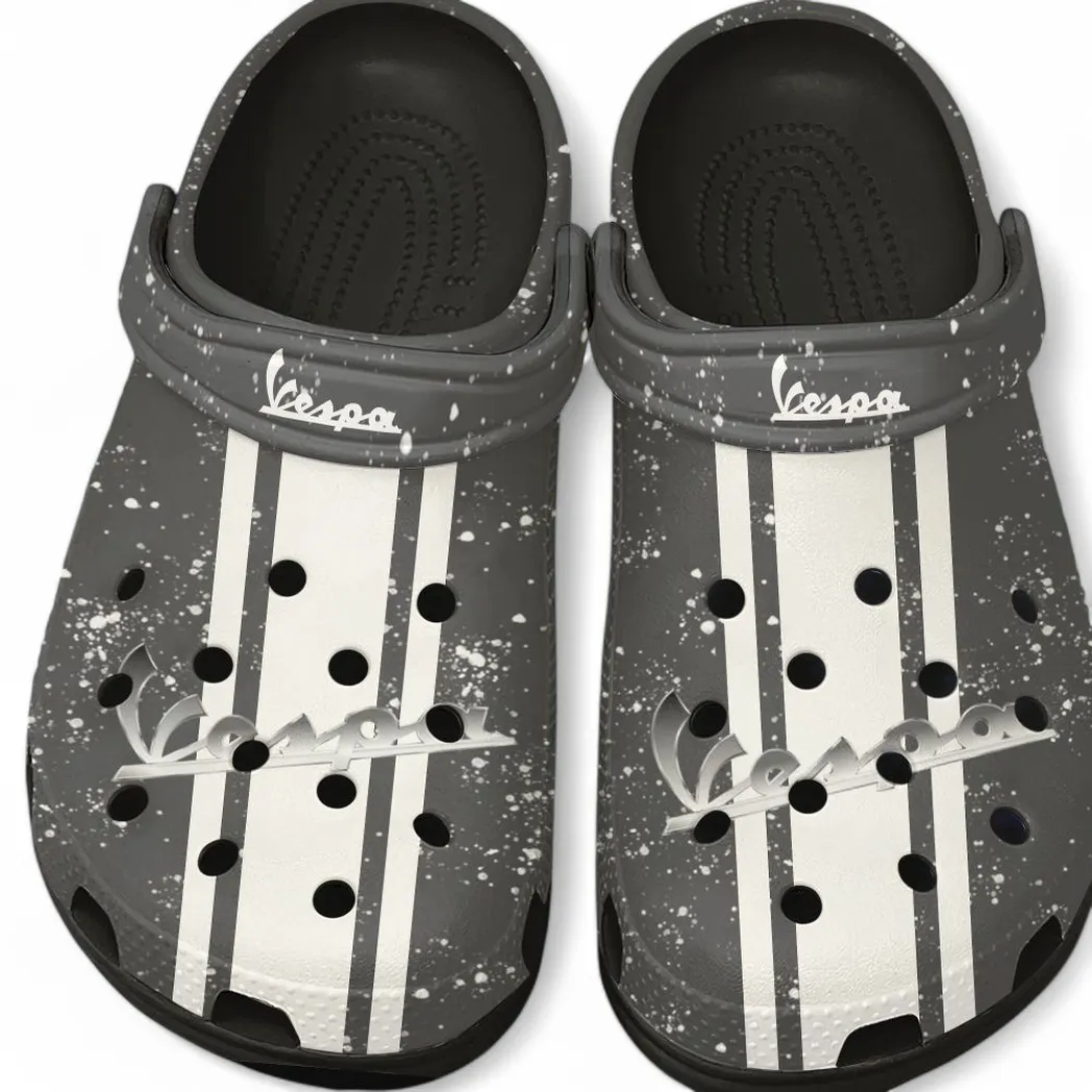 vespa crocs gift for vespa lovers gift for him husband boyfriend car62022025132 black