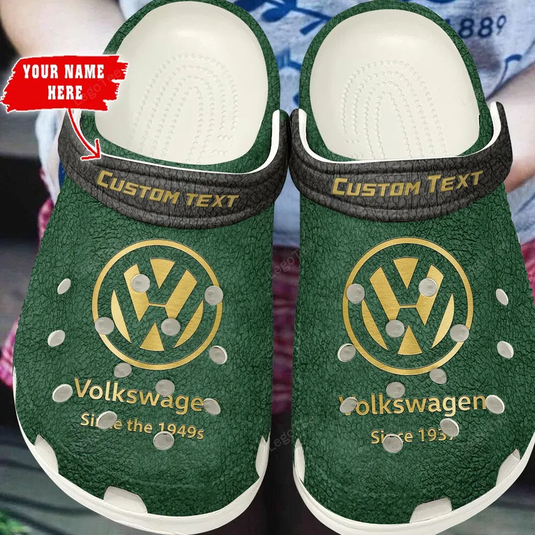 volkswagen crocs gift for volkswagen lovers gift for him husband boyfriend kelly green car141021225673 6 mekyb