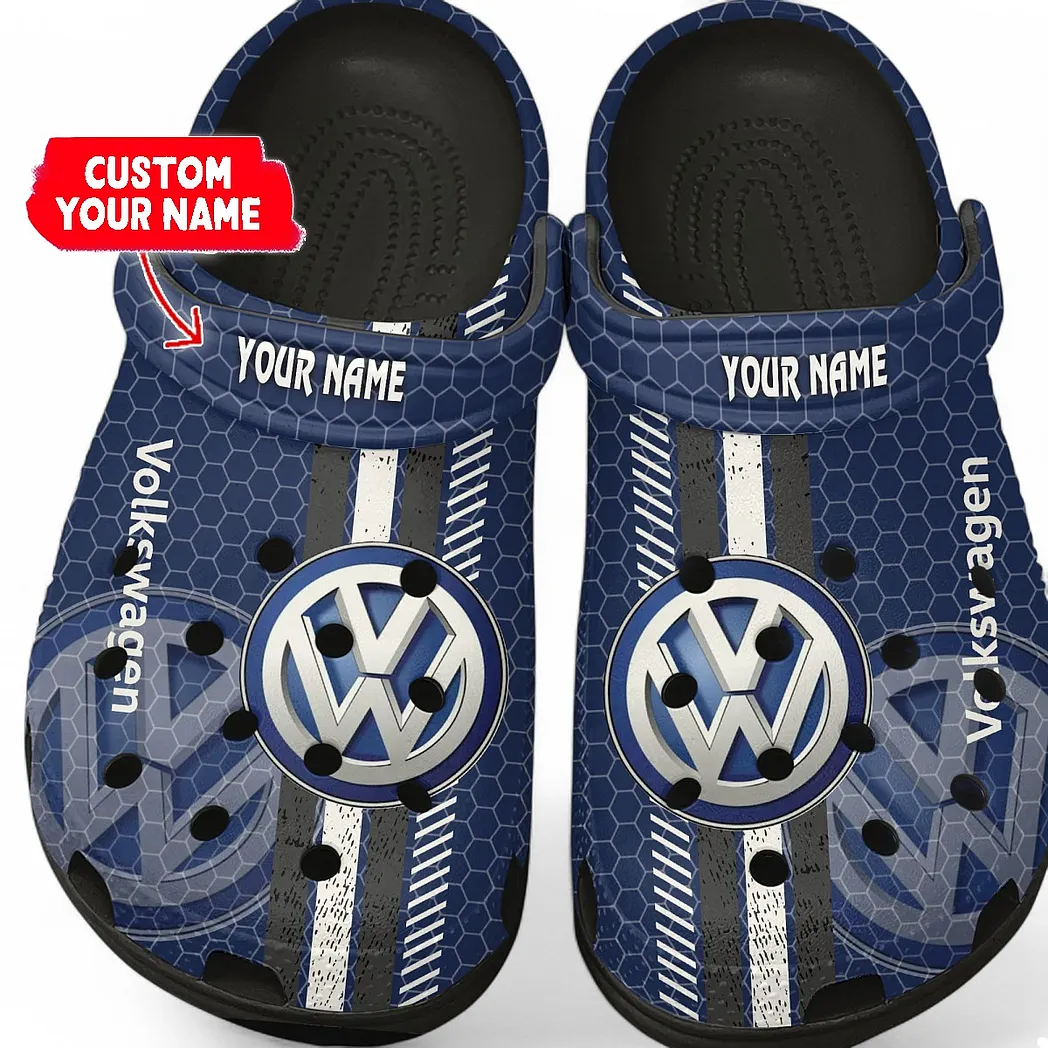 volkswagen crocs shoes gift for volkswagen lovers birthday gift for husband boyfriend car82022025666 black ur1kp