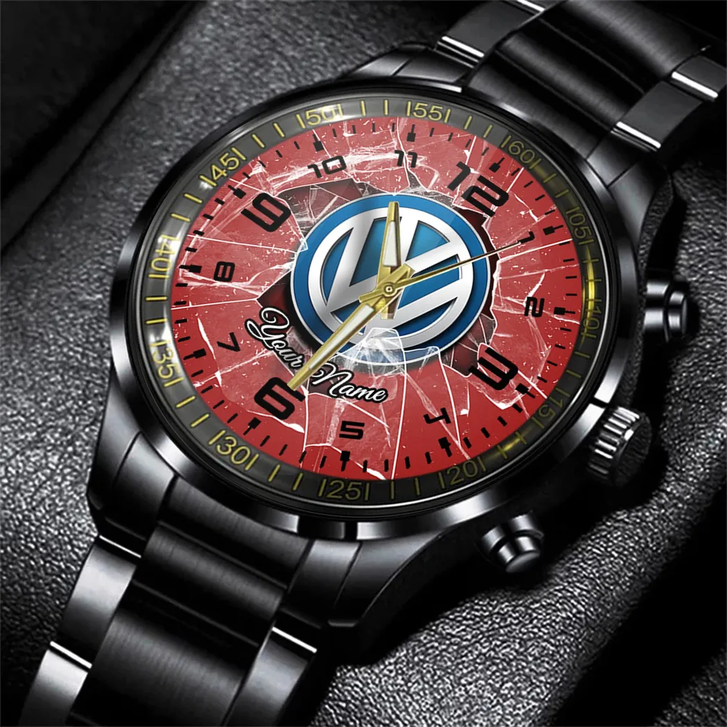 volkswagen uhren edelstahl uhr fr volkswagen fans geschenk fr papa car32803270251163 gzaw5