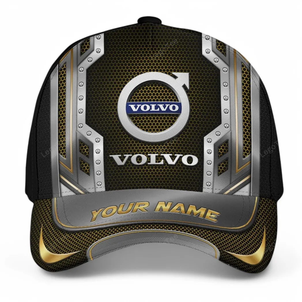 volvo kappe basecap mit allover druck fr volvo fans car99031025100 gelb
