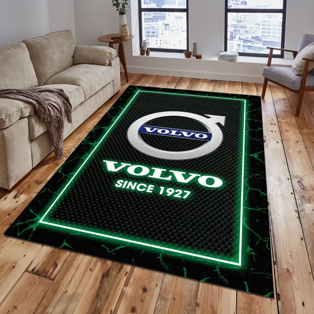 volvo rug gift for volvo lovers gift for him husband boyfriend car5202192585 green r0bhr