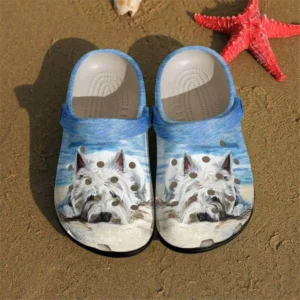 westie crocs classic clogs xqgww