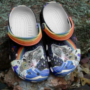 whale flower art crocs 9bmld