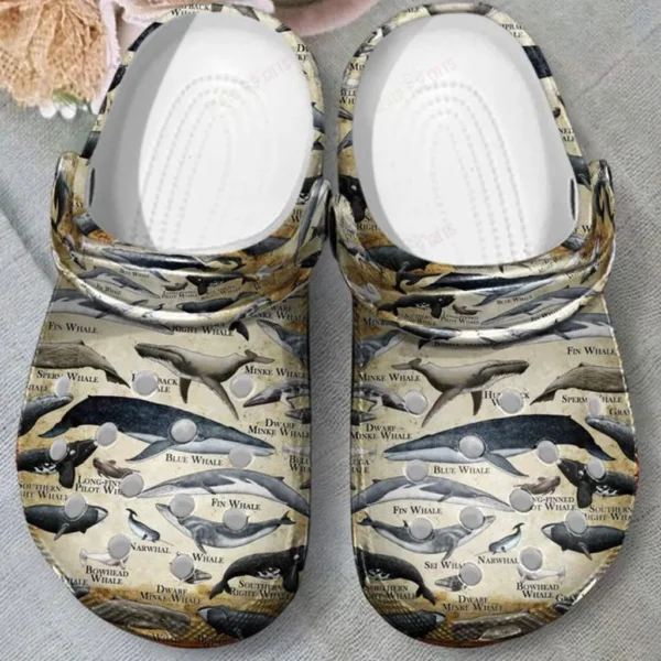 whales of the world crocs classic clogs tpqdj