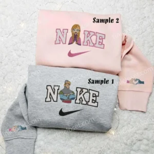 Anna und Kristoff x Nike besticken Hemd, besticken Sweatshirt, modischer Stil für Paare