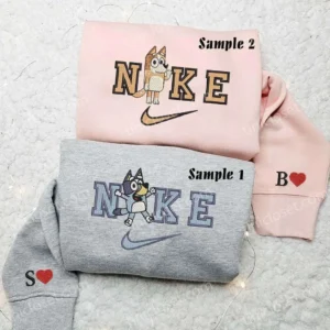 Bandit And Chilli Easter Thanksgiving Day x Nike besticken Hemd, besticken Sweatshirt, modischer Stil für Paare