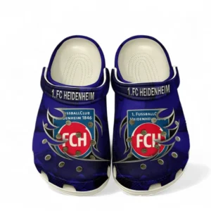 FC Heidenheim Crocs Clogs mit Allover-Druck BDE2704252512 - Weiß