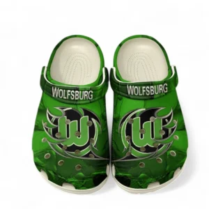 VfL Wolfsburg Crocs Clogs mit Allover-Druck BDE2704252516 - Weiß