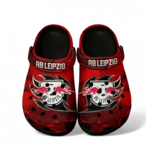 RB Leipzig Crocs Clogs mit Allover-Druck BDE2704252521 - Schwarz