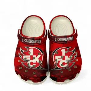 FC Kaiserslautern Crocs Clogs mit Allover-Druck BDE2704252530 - Weiß
