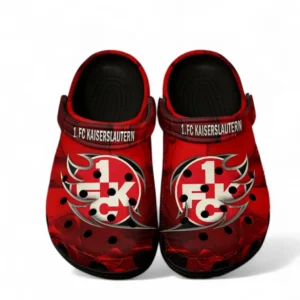 FC Kaiserslautern Crocs Clogs mit Allover-Druck BDE2704252530 - Schwarz