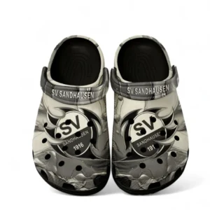 SV Sandhausen Crocs Clogs mit Allover-Druck BDE2704252551 - Schwarz