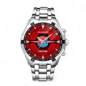 SpVgg Unterhaching Armbanduhr Silberfarbe Herren Sportliches BDE2804282557