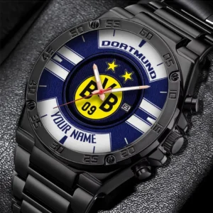 Borussia Dortmund Uhren Herren, Armbanduhr Für Borussia Dortmund Fans BDE3204292503 - Blau