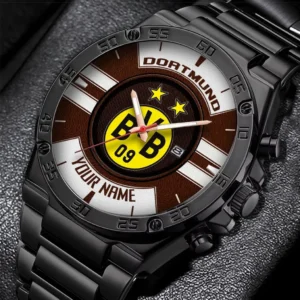 Borussia Dortmund Uhren Herren, Armbanduhr Für Borussia Dortmund Fans BDE3204292503 - Braun