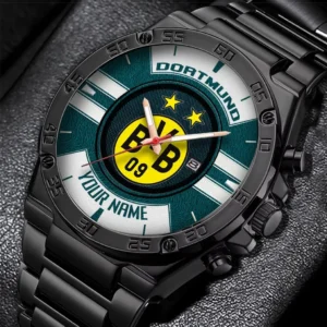 Borussia Dortmund Uhren Herren, Armbanduhr Für Borussia Dortmund Fans BDE3204292503 - Zyan