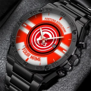 Fortuna Dusseldorf Uhren Herren, Armbanduhr Für Fortuna Dusseldorf Fans BDE3204292506 - Orange