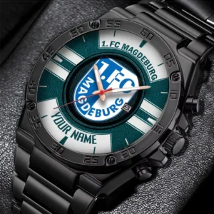 FC Magdeburg Uhren Herren, Armbanduhr Für FC Magdeburg Fans BDE3204292507 - Zyan